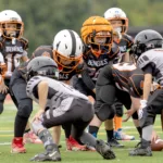 Elkins Youth Football in Action